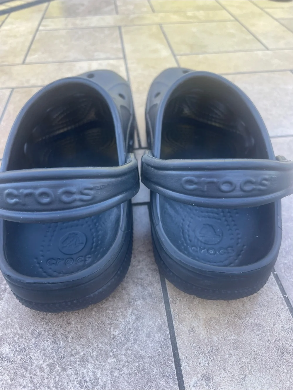 CROCS Classic Slip-On Sandals in Black - Picture 2 of 7